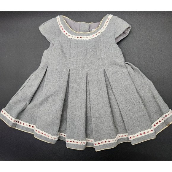 TAHARI BABY DRESS-SIZE 3-6M - Picture 1 of 12